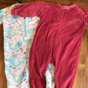 Fleece pajama bundle